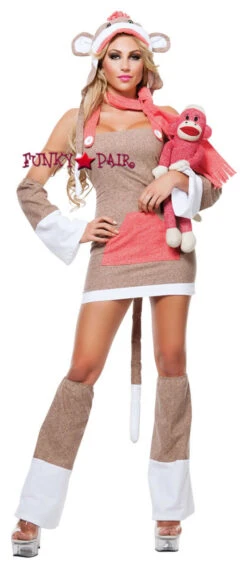 S4237, Monkey Business Costume -Funky Lingerie Outlet S4237 F 25306.1597886588