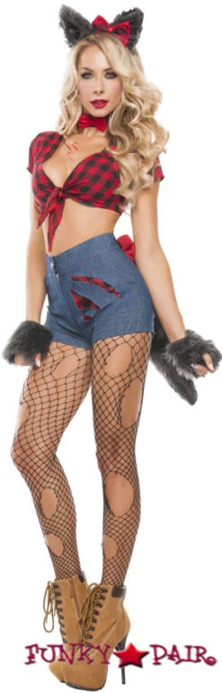S5007, Sexy Hungry Werewolf Costume -Funky Lingerie Outlet S5007 Sexy Hungry Werewolf 42085.1565140141