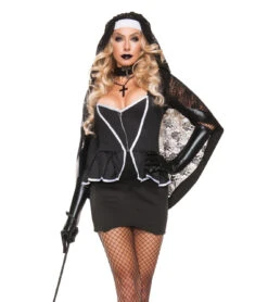 S5133, Sinful Nun Costume