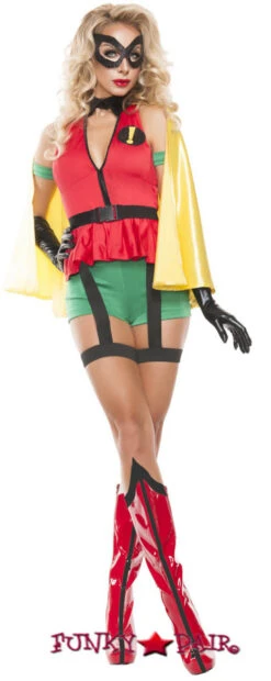 S5138, Sidekick Girl Costume -Funky Lingerie Outlet S5138 Sidekick Girl 57554.1597886101
