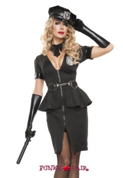 S5194, Elegant Cop Costume