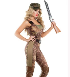 S6011, Hunter Hottie Costume