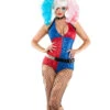 S6020, Suicide Gal Romper Costume -Funky Lingerie Outlet S6020 87914.1632511647