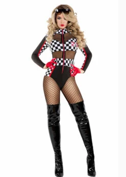 S6097R, Racy Romper Costume -Funky Lingerie Outlet S6097R Racy Romper Ft 1 38812.1724256679