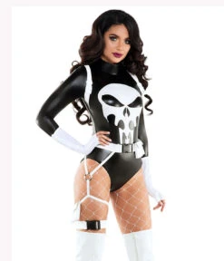 S6114, The Punishing One Romper Costume