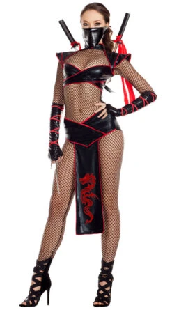S7002, Sexy 2pc. Alluring Assassin Costume -Funky Lingerie Outlet S7002 ALLURING ASSASSIN 25468.1603821279