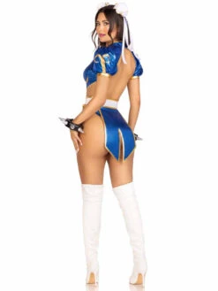 SF87187, Battle Chun-Li Costume By Leg Avenue -Funky Lingerie Outlet SF87187 02 101 02875.1692771627