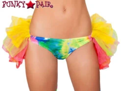 Roma SH3254, Rave Half Petticoat Shorts -Funky Lingerie Outlet SH3254 TieDye 73415.1466544201.1200 47880.1576218441