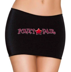 Roma R- SK105, Rave Mini Skirt -Funky Lingerie Outlet SK105 Black 26661.1528274114.1200 52134.1540261624