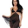 Cut Out Mesh And Solid Babydoll Set Starline Lingerie SL7013 -Funky Lingerie Outlet SL7013 Pleasing You Ft 1 04698.1542302441