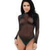 Long Sleeve Mesh Teddy | Starline Lingerie SL7022 -Funky Lingerie Outlet SL7022 Highlight Honey Ft 1 45715.1572497014