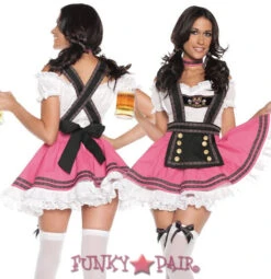 T2611, Fancy Beer Girl Costume