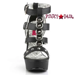 Teeze-42W, Wide Width Strappy Platform Sandal -Funky Lingerie Outlet TEEZE 42W BPU01 12910.1750778089