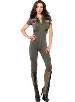 LA-TG85267, Top Gun Flight Suit Costume