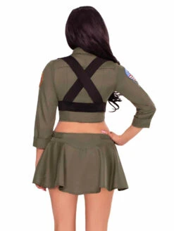 TG87316, Top Gun Fighter Pilot Costume -Funky Lingerie Outlet TG87316 002 143 18032.1756331919
