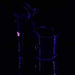 PLEASER XTREME-809HB, 8 Inch Platform Sandal With Hibicus Flower Accent -Funky Lingerie Outlet XTREME 809HB B B NPNK13 32215.1703186546