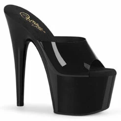 Pleaser | Adore-701N, 7 Inch Platform Slide -Funky Lingerie Outlet adore 701n btpu 25606.1656689582