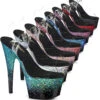 PLEASER Adore-708SS, 7" Heel Holographic Effect Platform CLEARANCE 2 PLEASER Adore-708SS, 7" Heel Holographic Effect Platform CLEARANCE -Funky Lingerie Outlet adore 708ss 61559.1712346474