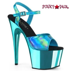 PLEASER Adore-709HGCH, 7 Inch Chrome Pole Dancing Heels CLEARANCE 13 PLEASER Adore-709HGCH, 7 Inch Chrome Pole Dancing Heels CLEARANCE -Funky Lingerie Outlet adore 709hgch tehgtech 14494.1571332520