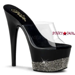 Adore-701-3, 7 Inch Slide Exotic Dancer Shoes By Pleaser -Funky Lingerie Outlet adore 701 3 cbpw 91405.1586624520