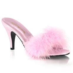 Amour-03, 3" Classic Marabou Slippers 10 Amour-03, 3" Classic Marabou Slippers -Funky Lingerie Outlet amour 03 bpsat 96884.1602484264