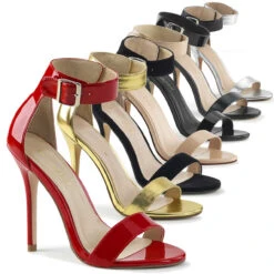 Pleaser Amuse-10, 5 Inch Closed Back Sandal