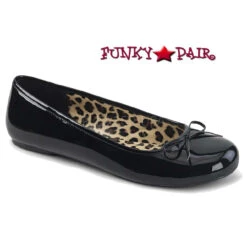 Anna-01, Flat Shoes Ballet With Bow -Funky Lingerie Outlet anna 01 b 54889 09367.1534700809