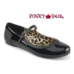 Pleaser Anna-02, Adult MaryJane Flat -Funky Lingerie Outlet anna 02 bbpu 12262.1593195106