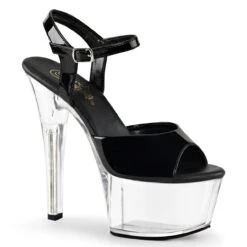Pleaser | Aspire-609, 6 Inch Vegan Ankle Strap Sandal -Funky Lingerie Outlet aspire 609 bc 29259.1586732449
