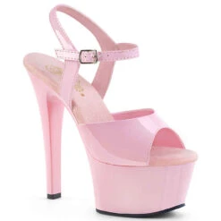 Pleaser | Aspire-609, 6 Inch Vegan Ankle Strap Sandal -Funky Lingerie Outlet aspire 609 bp 61796.1732165390