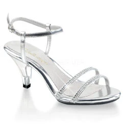 Belle-316, 3" Wedding Ankle Strap Sandal