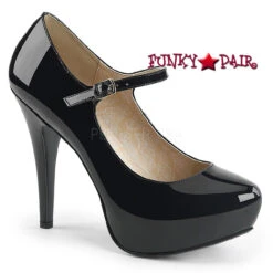 Chloe-02, 5.25" Heel Mary Jane Pump -Funky Lingerie Outlet chloe 02 b 25018.1563301129
