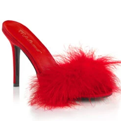 Classique-01F, 4 Inch Marabou Slipper -Funky Lingerie Outlet classique 01f rpuf 27732.1593620882