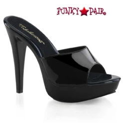 Cocktail-501, 5" Platform Slide Shoes -Funky Lingerie Outlet cocktail 501 b 71458.1643700184
