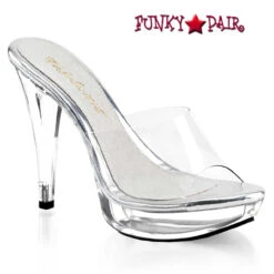 Cocktail-501, 5" Platform Slide Shoes -Funky Lingerie Outlet cocktail 501 c 50182.1643700216