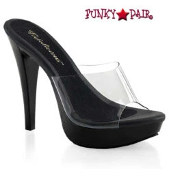 Cocktail-501, 5" Platform Slide Shoes -Funky Lingerie Outlet cocktail 501 cb 66045.1643700196