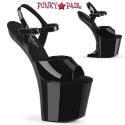 PLEASER CRAZE-809 8" Heelless Platform Ankle Strap Sandals Clearance 11 PLEASER CRAZE-809 8" Heelless Platform Ankle Strap Sandals Clearance -Funky Lingerie Outlet craze 809 b FP 63427.1710953925