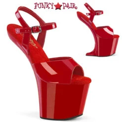 PLEASER CRAZE-809 8" Heelless Platform Ankle Strap Sandals Clearance 10 PLEASER CRAZE-809 8" Heelless Platform Ankle Strap Sandals Clearance -Funky Lingerie Outlet craze 809 r FP 56417.1710953931