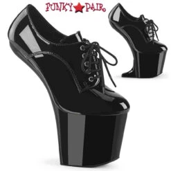 PLEASER CRAZE-860, 8" Heelless Oxford Platform Shoes CLEARANCE 9 PLEASER CRAZE-860, 8" Heelless Oxford Platform Shoes CLEARANCE -Funky Lingerie Outlet craze 860 b FP 18165.1712347234
