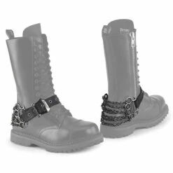 Boot Harness With Bass Knuckles By Demonia