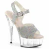 PLEASER DELIGHT-608N-RS, 6" Rhinestones Ankle Strap Sandal 1 PLEASER DELIGHT-608N-RS, 6" Rhinestones Ankle Strap Sandal -Funky Lingerie Outlet delight 608n rs srstpuc 00454.1714756453