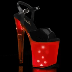 Pleaser Discolite-809, 8 Inch Light-up Platform Shoes