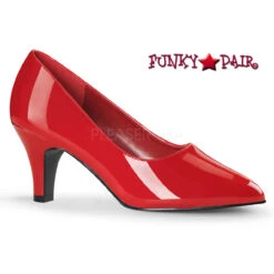 Divine-420, 3" Heel Block Pump -Funky Lingerie Outlet divine 420w r 98374.1534706072