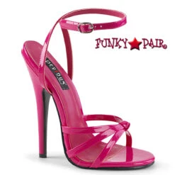 Domina-108, 6" Stiletto Heel Wrap Around Knotted Strap Sandal -Funky Lingerie Outlet domina 108 hp 54928.1594871773