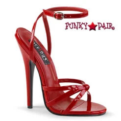 Domina-108, 6" Stiletto Heel Wrap Around Knotted Strap Sandal -Funky Lingerie Outlet domina 108 r 34219.1594871773