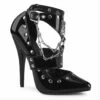 DOMINA-118, 6 Inch Stiletto Heel Bucket T-Strap Sandal With Hanging Chains 2 DOMINA-118, 6 Inch Stiletto Heel Bucket T-Strap Sandal With Hanging Chains -Funky Lingerie Outlet domina 118 b 53042.1725431060