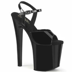 PLEASER ENCHANT-709, 7.5 Inch Platform Ankle Strap Sandal CLEARANCE