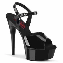 PLEASER Excite-609, 6" Comfort Width Ankle Strap Sandal CLEARANCE -Funky Lingerie Outlet excite 609 13063.1749019773