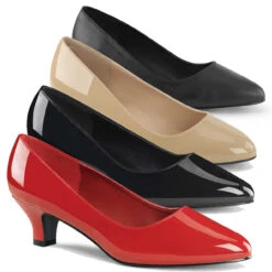 Fab-420, 2" Block Heel Classic Pump