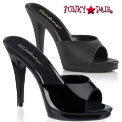 FLAIR-401-2, 4.5" Cocktail Stiletto Heel Slide -Funky Lingerie Outlet flair 401 2 FP 69065.1643697764